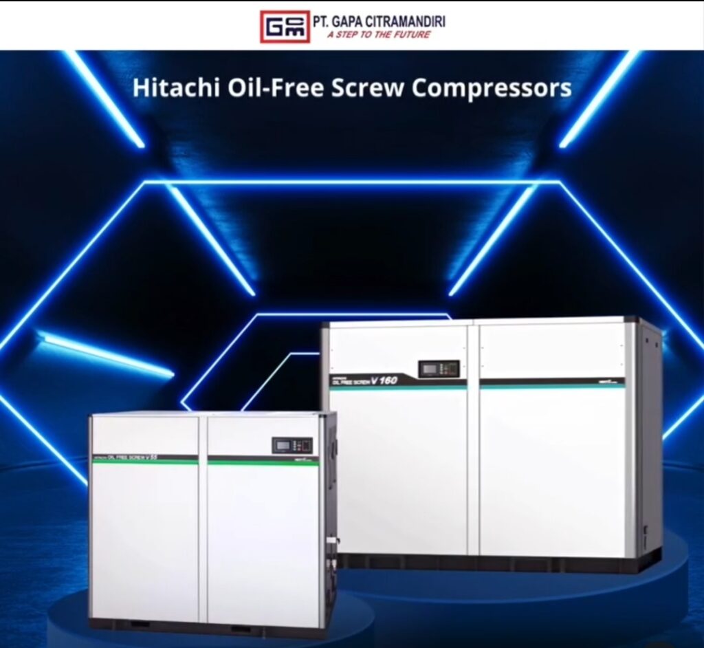 Kompresor Udara HITACHI. PT Gapa Citramandiri