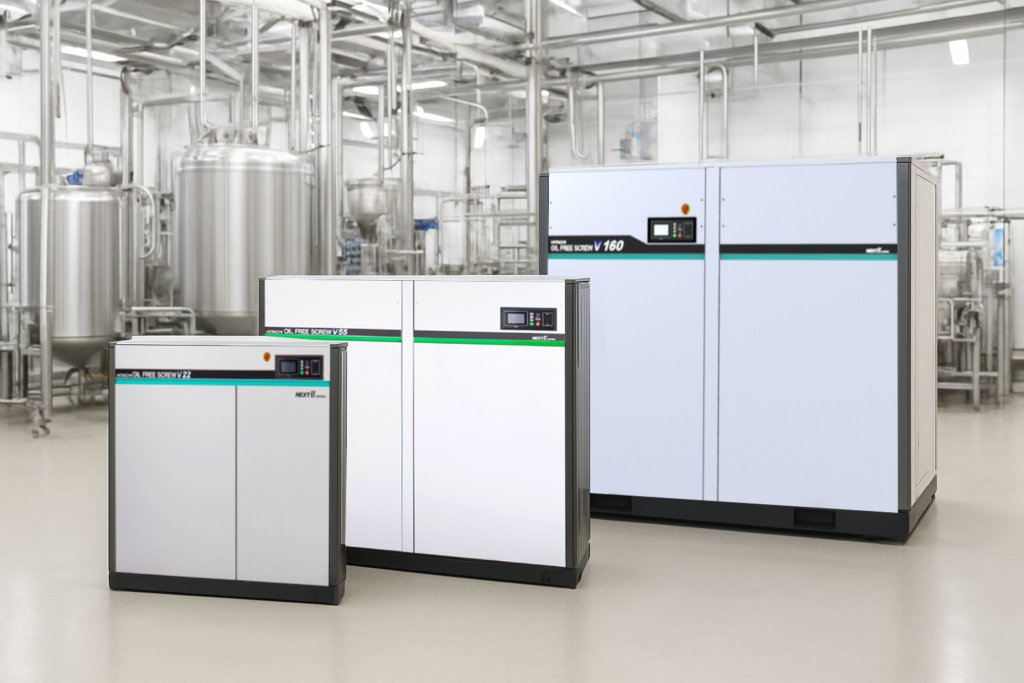 Hitachi Oil Free Air Compressor