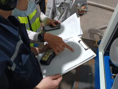kegiatan FAT di pabrik Hitachi. PT Gapa Citramandiri