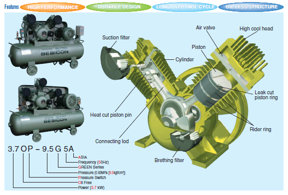 Piston Bebicon Hitachi