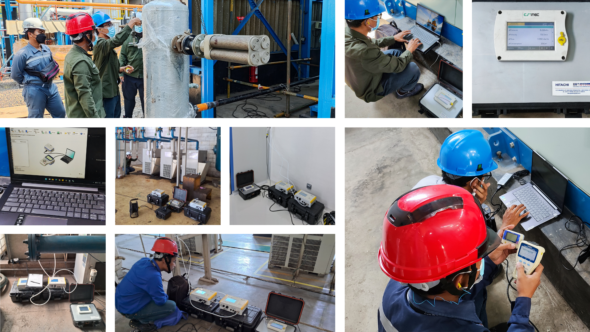 Air Flow Measurement & Compressed Air System Energy Audit