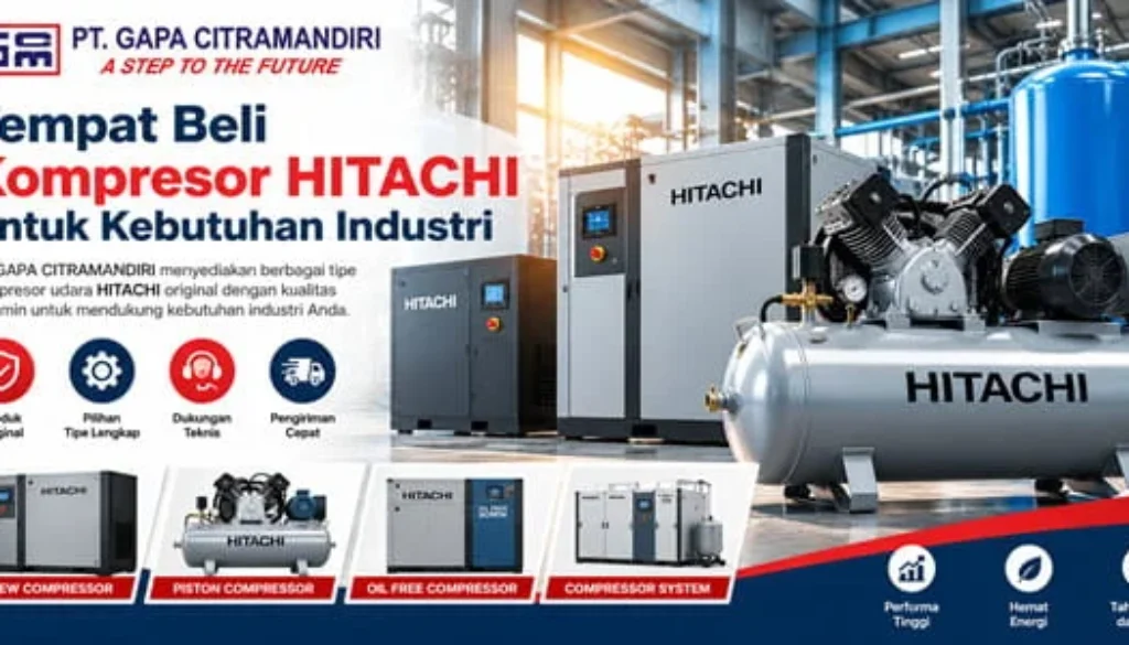 Industrial Hitachi Compressor Solutions